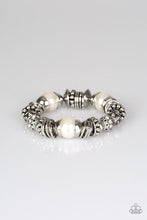 Load image into Gallery viewer, Paparazzi: Uptown Tease - White Bracelet - Jewels N’ Thingz Boutique