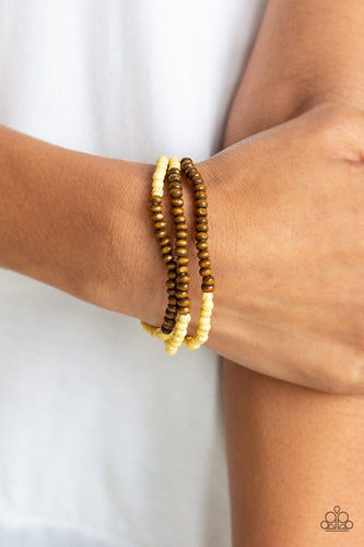 Woodland Wanderer - Yellow Bracelet - Jewels N’ Thingz Boutique