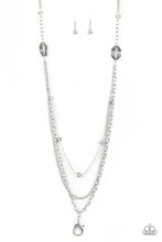 Load image into Gallery viewer, Paparazzi Accessories: Dare To Dazzle - Silver Lanyard - Jewels N Thingz Boutique
