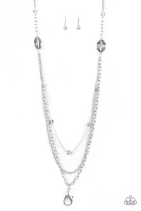 Paparazzi Accessories: Dare To Dazzle - Silver Lanyard - Jewels N Thingz Boutique