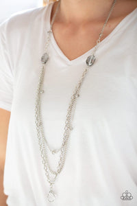 Paparazzi Accessories: Dare To Dazzle - Silver Lanyard - Jewels N Thingz Boutique