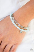 Load image into Gallery viewer, Paparazzi Accessories: Love Like You Mean It - Blue Pearl Bracelet - Jewels N Thingz Boutique