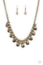 Load image into Gallery viewer, Paparazzi: Stage Stunner - Brass Antiqued Necklace - Jewels N’ Thingz Boutique
