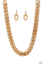 Load image into Gallery viewer, Put It On Ice - Brass: Paparazzi Accessories - Jewels N’ Thingz Boutique