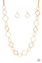 Load image into Gallery viewer, Backed Into A Corner - Gold: Paparazzi Accessories - Jewels N’ Thingz Boutique