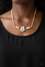 Load image into Gallery viewer, Paparazzi Accessories: Way To Make An Entrance - Gold Necklace - Jewels N Thingz Boutique