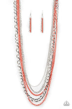 Load image into Gallery viewer, Paparazzi: Industrial Vibrance - Orange Chain Necklace - Jewels N’ Thingz Boutique