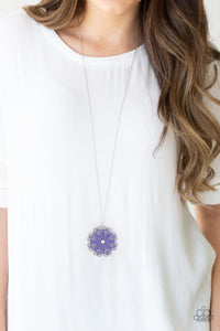 Paparazzi: Spin Your PINWHEELS - Purple Long Necklace - Jewels N’ Thingz Boutique