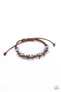 Paparazzi Accessories: Joy Riding Necklace & Ride The Rails - Brown Bracelet SET - Jewels N Thingz Boutique