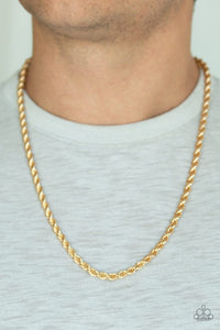 Double Dribble - Gold: Paparazzi Accessories - Jewels N’ Thingz Boutique
