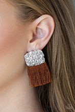 Load image into Gallery viewer, Plume Bloom - Brown: Paparazzi Accessories - Jewels N’ Thingz Boutique