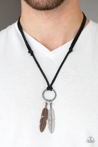 Paparazzi: Sky Walker - Black Antiqued Necklace - Jewels N’ Thingz Boutique