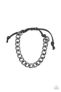 Paparazzi: Sideline - Black Chain Bracelet - Jewels N’ Thingz Boutique