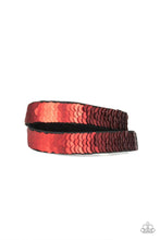 Load image into Gallery viewer, Paparazzi: Under The SEQUINS - Reversible Brown to Red Bracelet - Jewels N’ Thingz Boutique
