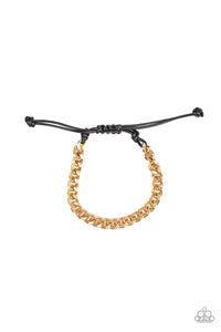 Paparazzi: Rulebreaker - Gold Chain Bracelet - Jewels N’ Thingz Boutique