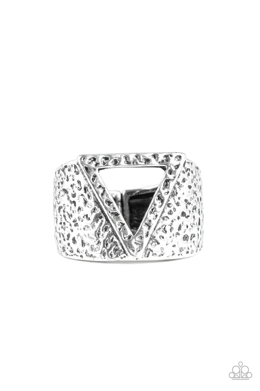 Paparazzi: Triathlon - Silver Ring - Jewels N’ Thingz Boutique