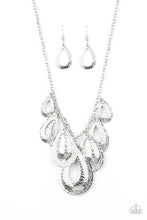 Load image into Gallery viewer, Paparazzi: Teardrop Tempest - Silver Necklace - Jewels N’ Thingz Boutique