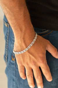Paparazzi Accessories: Fighting Chance - Silver Urban Chain Bracelet - Jewels N Thingz Boutique