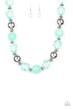 Load image into Gallery viewer, Paparazzi: Very Voluminous - Green Crystal-Like Necklace - Jewels N’ Thingz Boutique