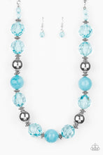 Load image into Gallery viewer, Paparazzi: Very Voluminous - Blue Crystal-Like Necklace - Jewels N’ Thingz Boutique