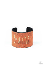 Load image into Gallery viewer, Up To Scratch - Orange Cork-like Bracelet: Paparazzi - Jewels N’ Thingz Boutique