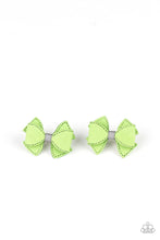 Load image into Gallery viewer, Boots and Bows - Green Hair Clips: Paparazzi - Jewels N’ Thingz Boutique