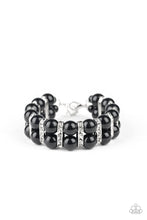 Load image into Gallery viewer, Paparazzi: Glowing Glam - Black Rhinestone Bracelet - Jewels N’ Thingz Boutique