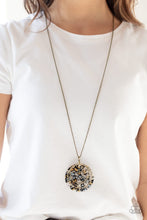 Load image into Gallery viewer, Paparazzi: Metro Mosaic - Brass Necklace - Jewels N’ Thingz Boutique