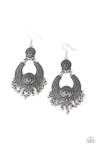Paparazzi: Sunny Chimes - Silver Earrings - Jewels N’ Thingz Boutique