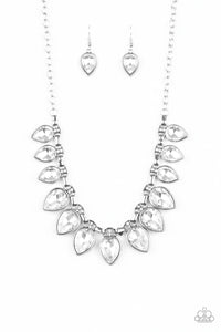 FEARLESS Is More: White Necklace - Paparazzi - Jewels N’ Thingz Boutique