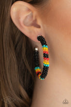 Load image into Gallery viewer, Paparazzi Accessories: Bodaciously Beaded - Black Earrings - Black Diamond Fan Favorite - Jewels N Thingz Boutique