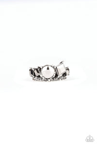 Paparazzi: Champion Couture - Silver Hematite Ring - Jewels N’ Thingz Boutique