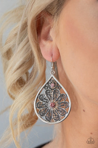 Paparazzi: Whimsy Dreams - Pink Earrings - Jewels N’ Thingz Boutique