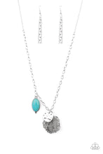 Load image into Gallery viewer, Paparazzi: Free-Spirited Forager - Blue Leaf Charm Necklace - Jewels N’ Thingz Boutique