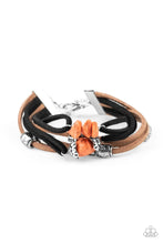 Load image into Gallery viewer, Paparazzi: Rocky Mountain Rebel - Orange Suede Bracelet - Jewels N’ Thingz Boutique