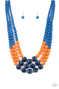 Paparazzi: Beach Bauble - Blue Necklace - Jewels N’ Thingz Boutique