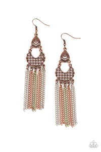 Paparazzi: Insane Chain - Multi Earrings - Jewels N’ Thingz Boutique