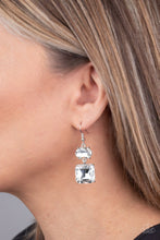 Load image into Gallery viewer, Paparazzi: All ICE On Me - White Gem Earrings - Jewels N’ Thingz Boutique