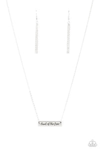 Paparazzi: Land Of The Free - Silver Patriotic Necklace - Jewels N’ Thingz Boutique