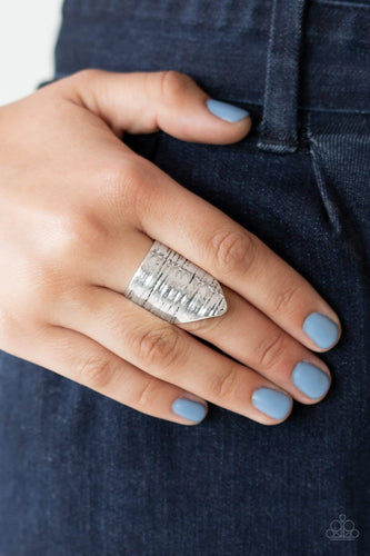 Paparazzi: Make Your Mark - Silver Antiqued Ring - Jewels N’ Thingz Boutique