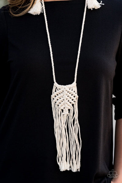 Macrame necklace store paparazzi