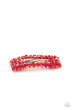 Load image into Gallery viewer, Paparazzi: No Filter - Red/Iridescent/Hair Clip - Jewels N’ Thingz Boutique
