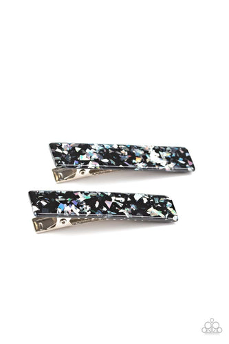 Paparazzi: Playing HAIR Guitar - Multi Iridescent Hair Clips - Jewels N’ Thingz Boutique