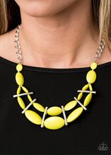 Load image into Gallery viewer, Paparazzi: Law of the Jungle - Yellow Necklace - Jewels N’ Thingz Boutique