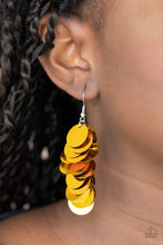 Load image into Gallery viewer, Paparazzi: Now You SEQUIN It - Gold Earrings - Jewels N’ Thingz Boutique