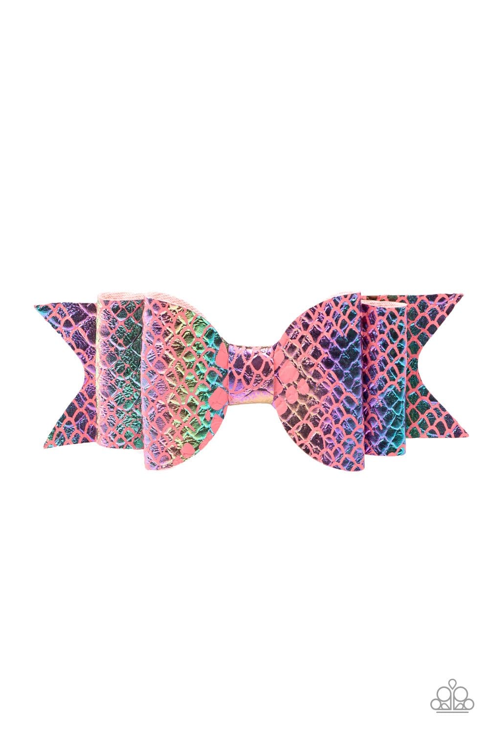 Paparazzi: BOW Your Mind - Pink Rainbow Hair Clip - Jewels N’ Thingz Boutique