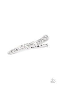 Paparazzi: Wish You Were HAIR - White Hair Clip - Jewels N’ Thingz Boutique