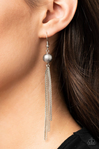 Paparazzi: SLEEK-ing Revenge - Silver Earrings - Jewels N’ Thingz Boutique