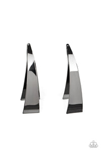 Paparazzi: Underestimated Edge - Silver Earrings - Jewels N’ Thingz Boutique