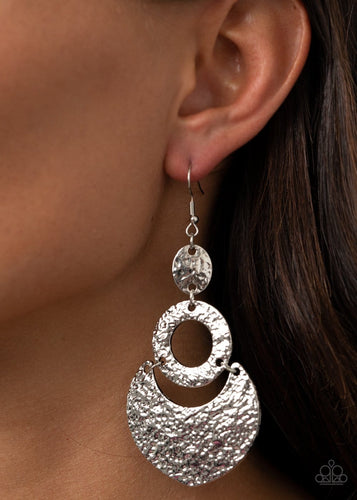 Paparazzi: Shimmer Suite - Silver Earrings - Jewels N’ Thingz Boutique